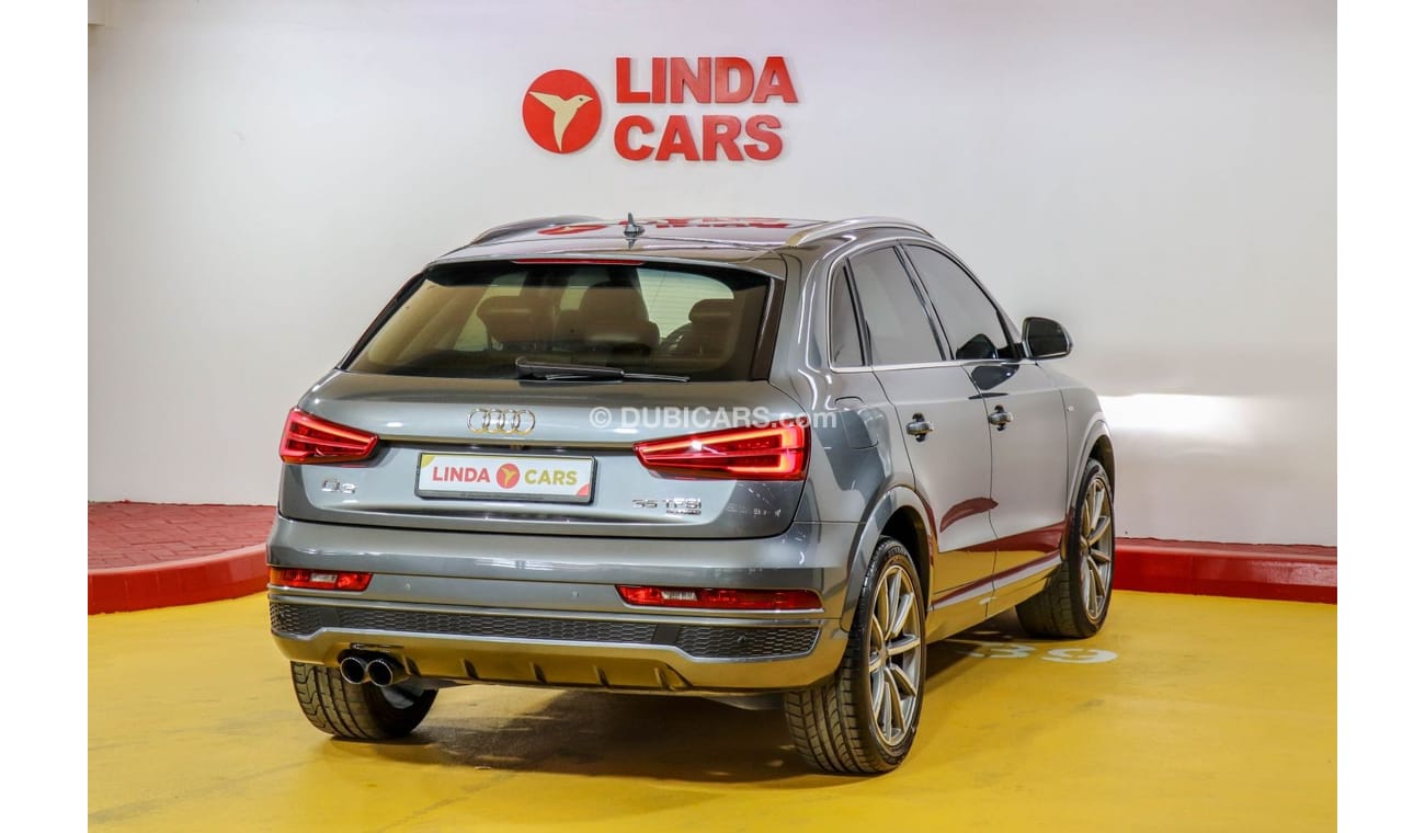 Audi Q3 RESERVED ||| Audi Q3 S-line 2018 GCC under Warranty Agency with Zero Down-Payment.