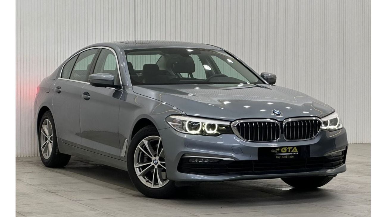 بي أم دبليو 520i Std 2020 BMW 520i, August 2024 BMW Warranty + Service Pack, Low Kms, GCC