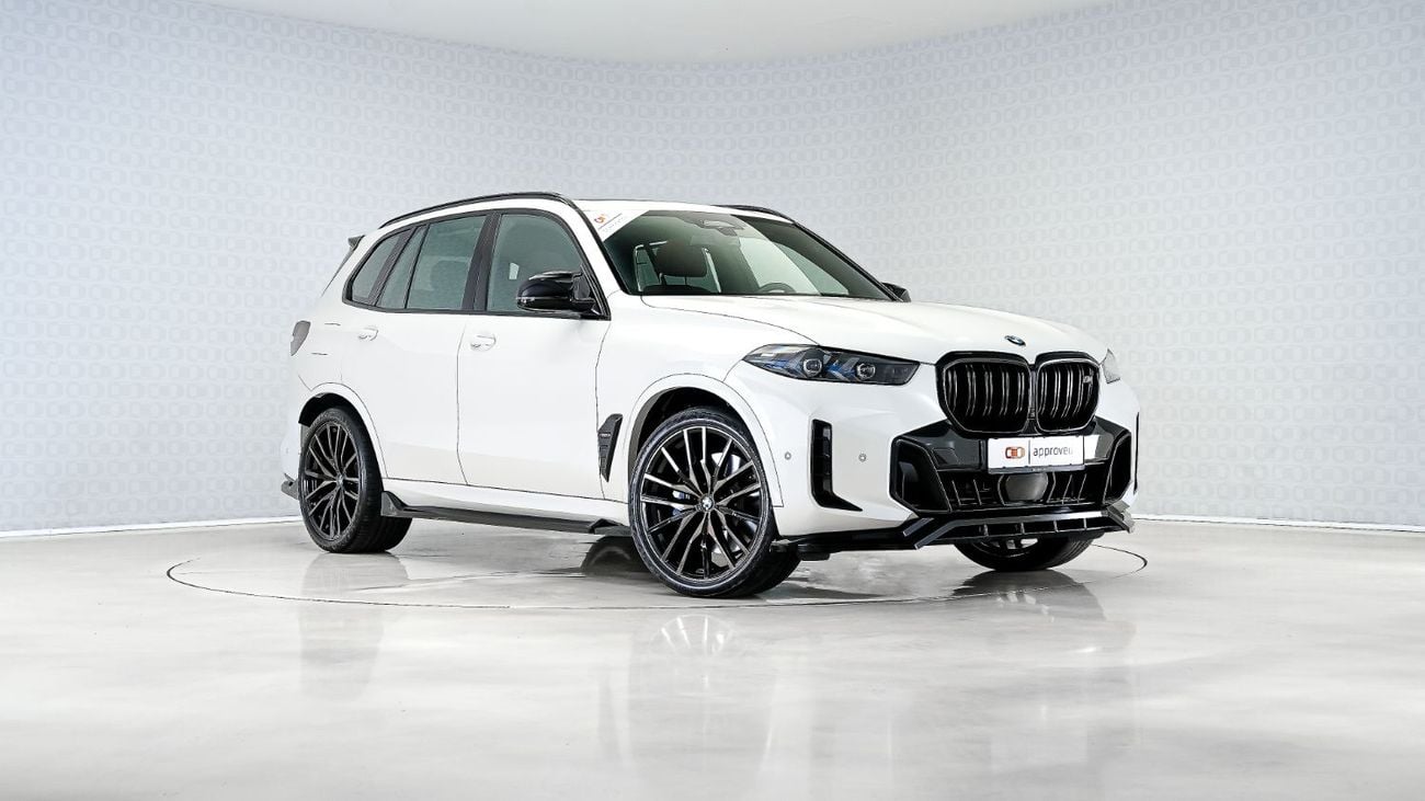 BMW X5 X5 M60i | AED 5,462 PM | Warranty September 2026 | GCC