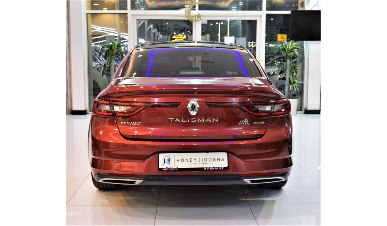 رينو تاليسمان UNDER WARRANTY!! ORIGINAL PAINT ( صبغ وكاله ) Renault Talisman 2018 Model! GCC Specs FULL SERVICE HI