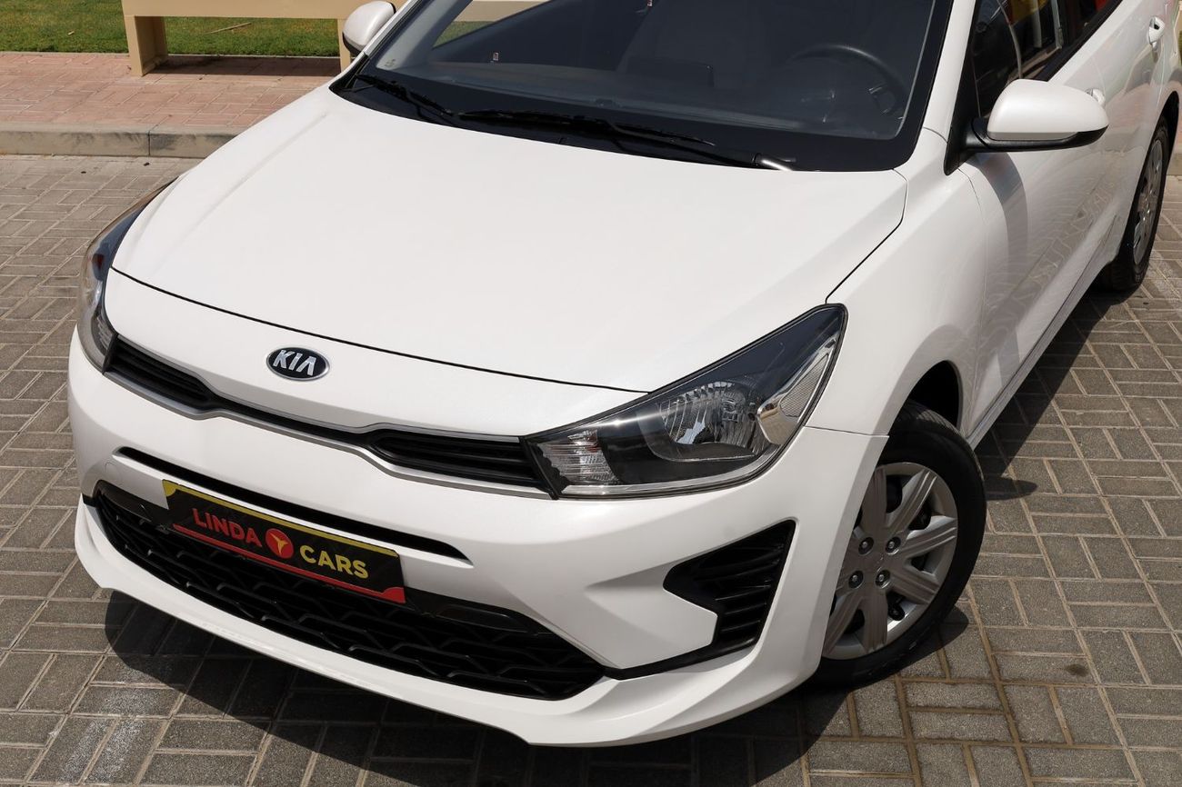 Kia Rio Kia Rio 2021 GCC under Agency Warranty with Flexible Down-Payment.