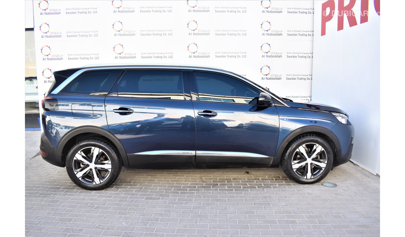 Peugeot 5008 1.6L GT LINE 2019 GCC SPECS AGENCY WARRANTY UP 2024 OR 100,000KM