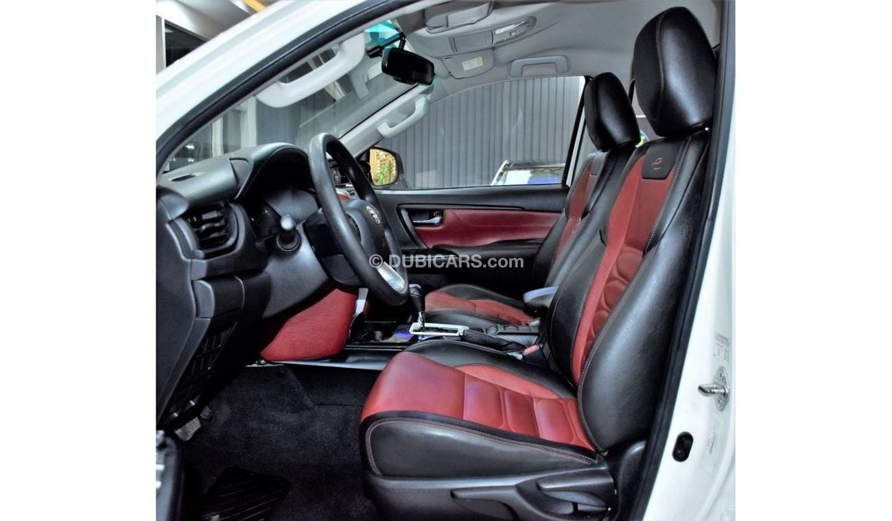 Toyota Fortuner EXCELLENT DEAL for our Toyota Fortuner TRD Sportivo ( 2018 Model ) in White Color GCC Specs