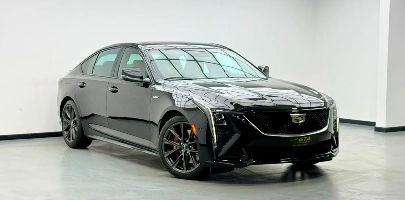 كاديلاك CT5 V, Warranty + Service Pack, Full Service History, GCC