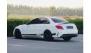 Mercedes-Benz C 63 AMG Std 2015 model C63S, GCC, 3-lobed, without accidents, in excellent condition, 8 cylinders, mileage 1