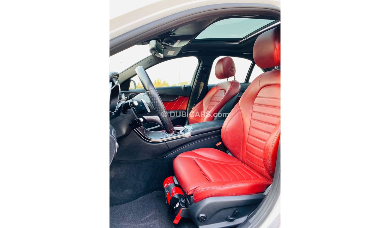 Mercedes-Benz C 200 AMG Pack Mercedes banz AMG 2016 GCC FULL OPTION perfect condition original paint