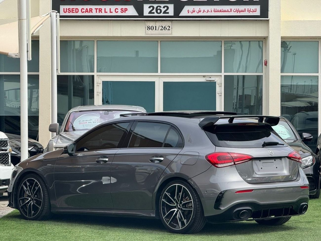 مرسيدس بنز A 35 AMG بريميوم مرسيدس بنز آي آم جي A35 خليجي 2021 تشييكات الوكالة  صبغ وكالة بحالة الوكالة
