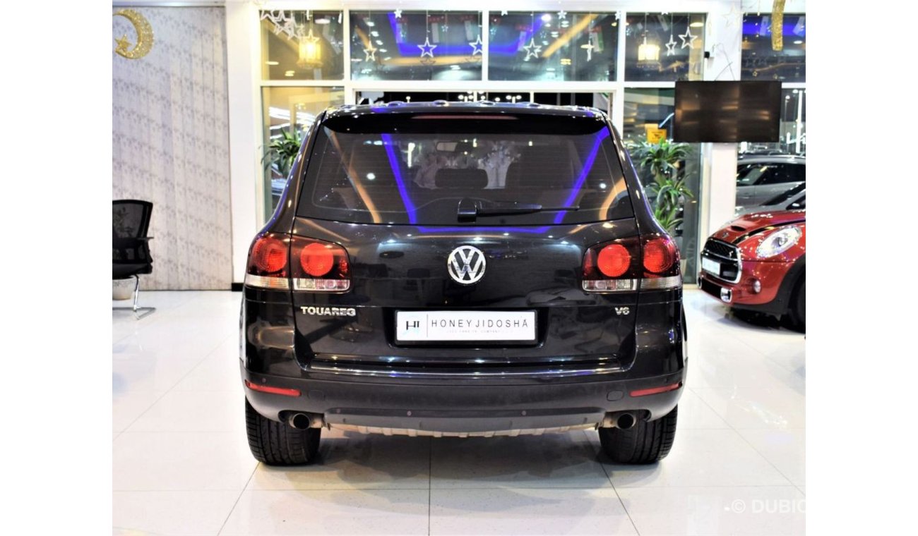 فولكس واجن طوارق AMAZING Volkswagen Touareg 2008 Model!! in Black Color! GCC Specs