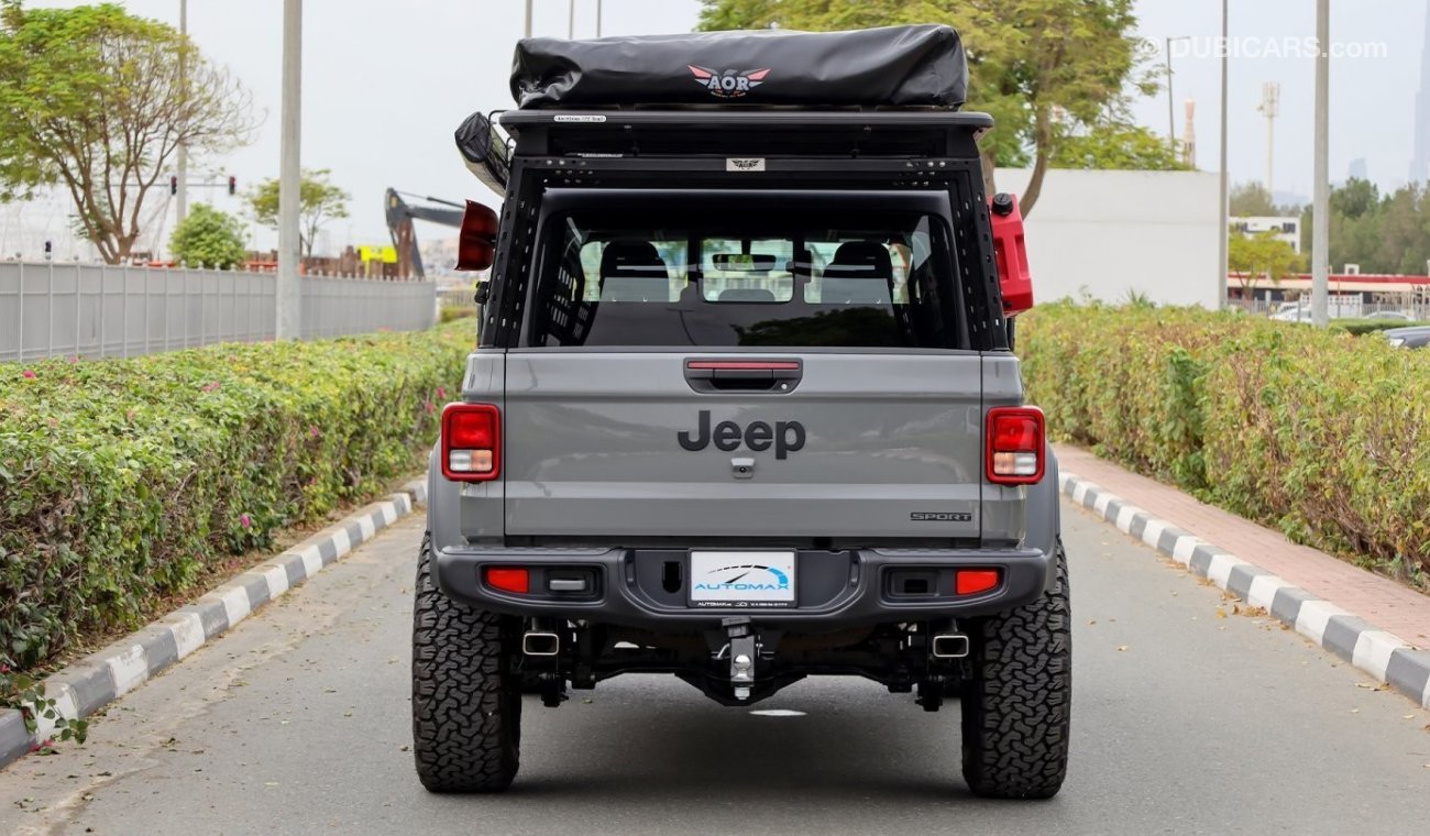 Jeep Gladiator Sport Plus , V6 , 3.6L , 4X4 , 2021 GCC 0Km , 3 Yrs or 60K Km WNTY @Official Dealer