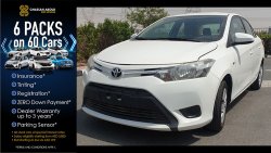 Toyota Yaris Certified Vehicle with Delivery option & Warranty; YARIS(GCC Specs)in good condition(Code:03962)