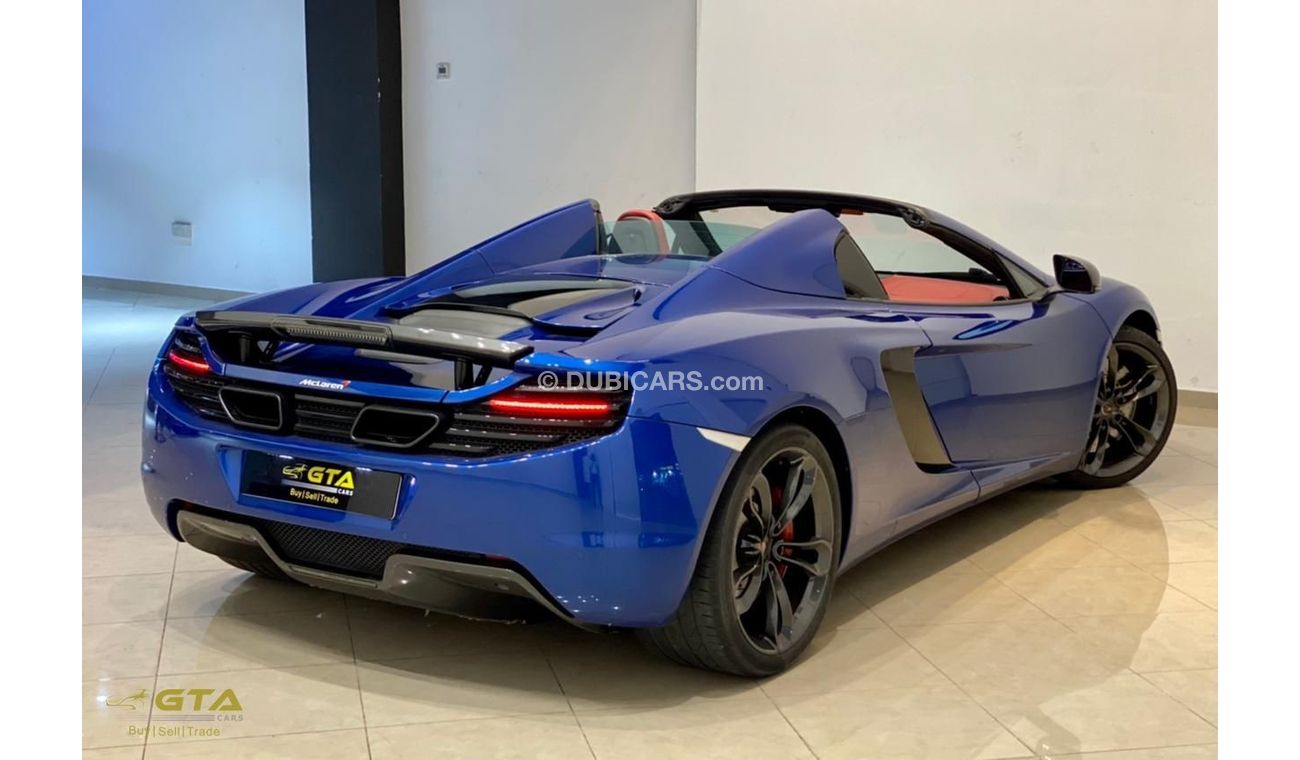 McLaren MP4 12C SPOTLESS 2014 McLaren MP4-12C Spider, Full Service History, Warranty GCC Carbon Fiber