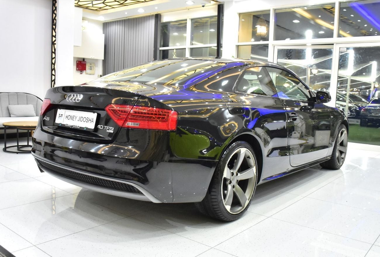 أودي A5 EXCELLENT DEAL for our Audi A5 40TFSi Quattro ( 2015 Model ) in Black Color GCC Specs