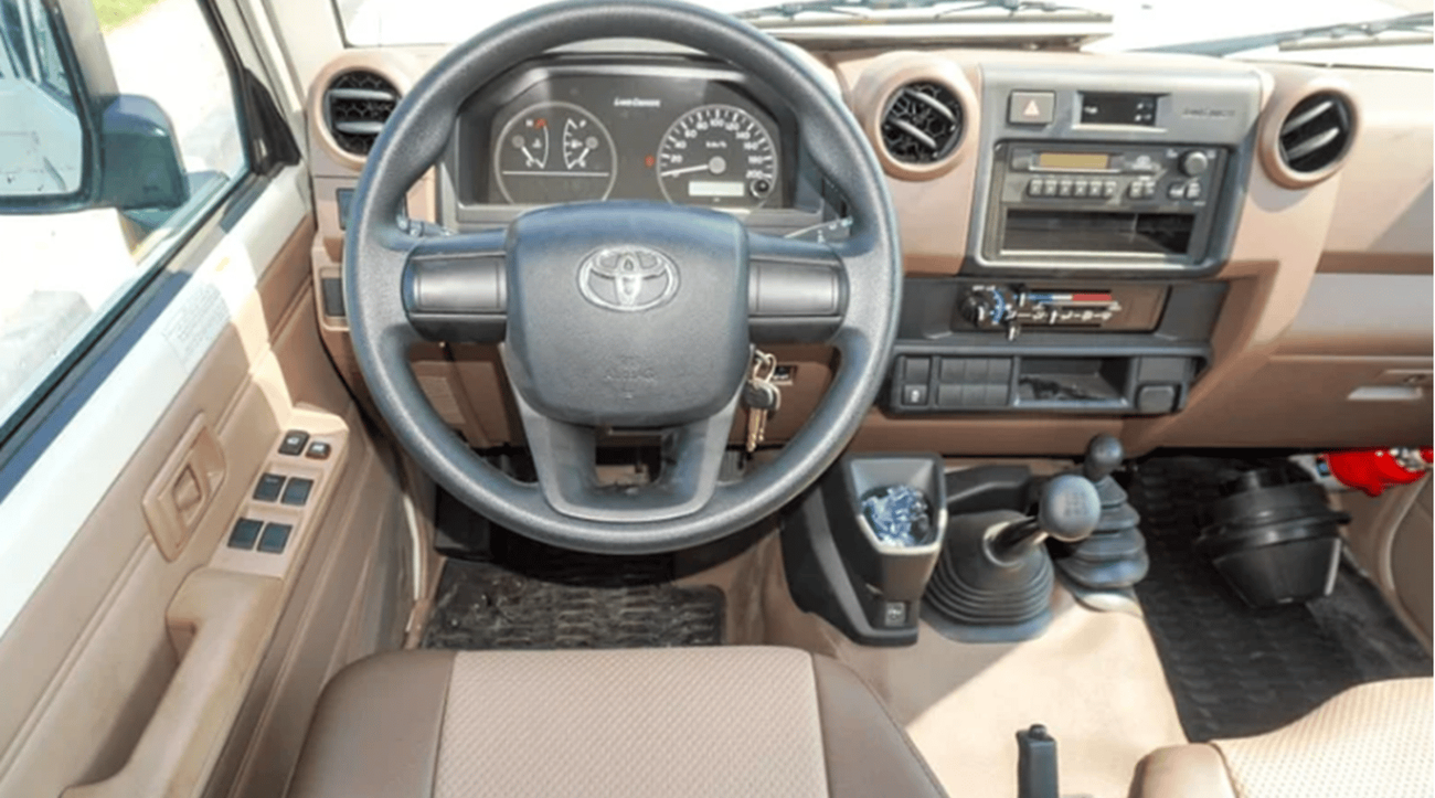 Toyota Land Cruiser Pick Up ECTGEN005 - 2025 Toyota LC79 Double Cab Pick Up - 4.0L Petrol Manual -  White