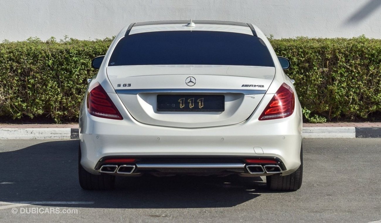 مرسيدس بنز S 63 AMG V8 BITURBO