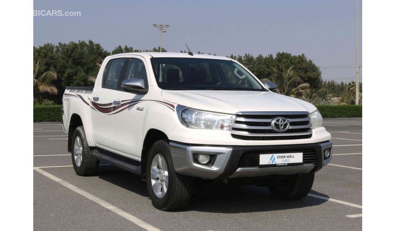 Toyota Hilux 2019 | HILUX 4X4 DOUBLE CABIN MANUAL GEAR - WITH GCC SPECS AND EXCELLENT CONDITION