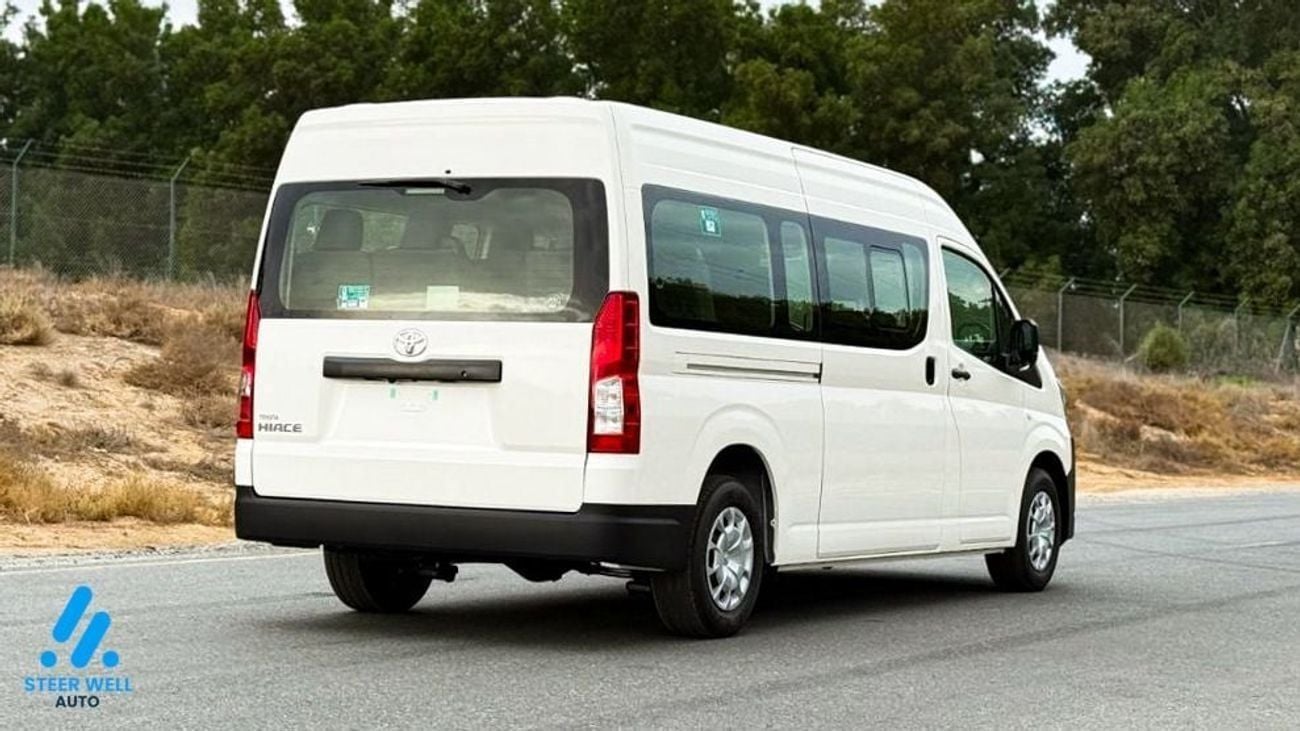 Toyota Hiace H300 GCC | Powerful 3.5L V6 Petrol | Smooth AT | 13-Seater Van | Built for Busi