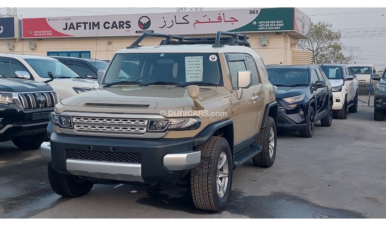 تويوتا إف جي كروزر 2013 Army Green Color 4.0CC Petrol AT 4WD [RHD] {JAPAN Imported} Premium Condition