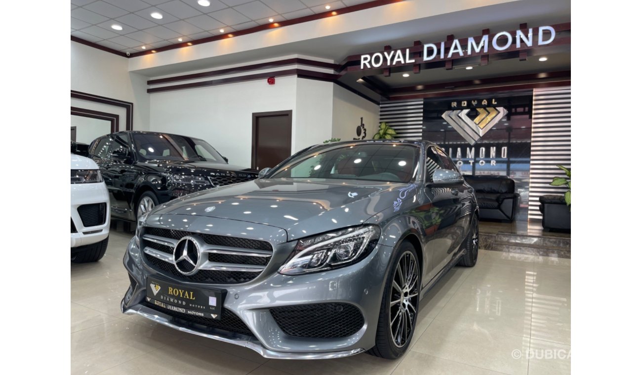 مرسيدس بنز C200 AMG باك Mercedes Benz C200 AMG kit GCC Under Warranty