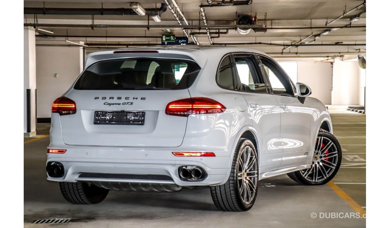 بورش كايان Porsche Cayenne GTS 2016 GCC under Agency Warranty with Zero Down-Payment.