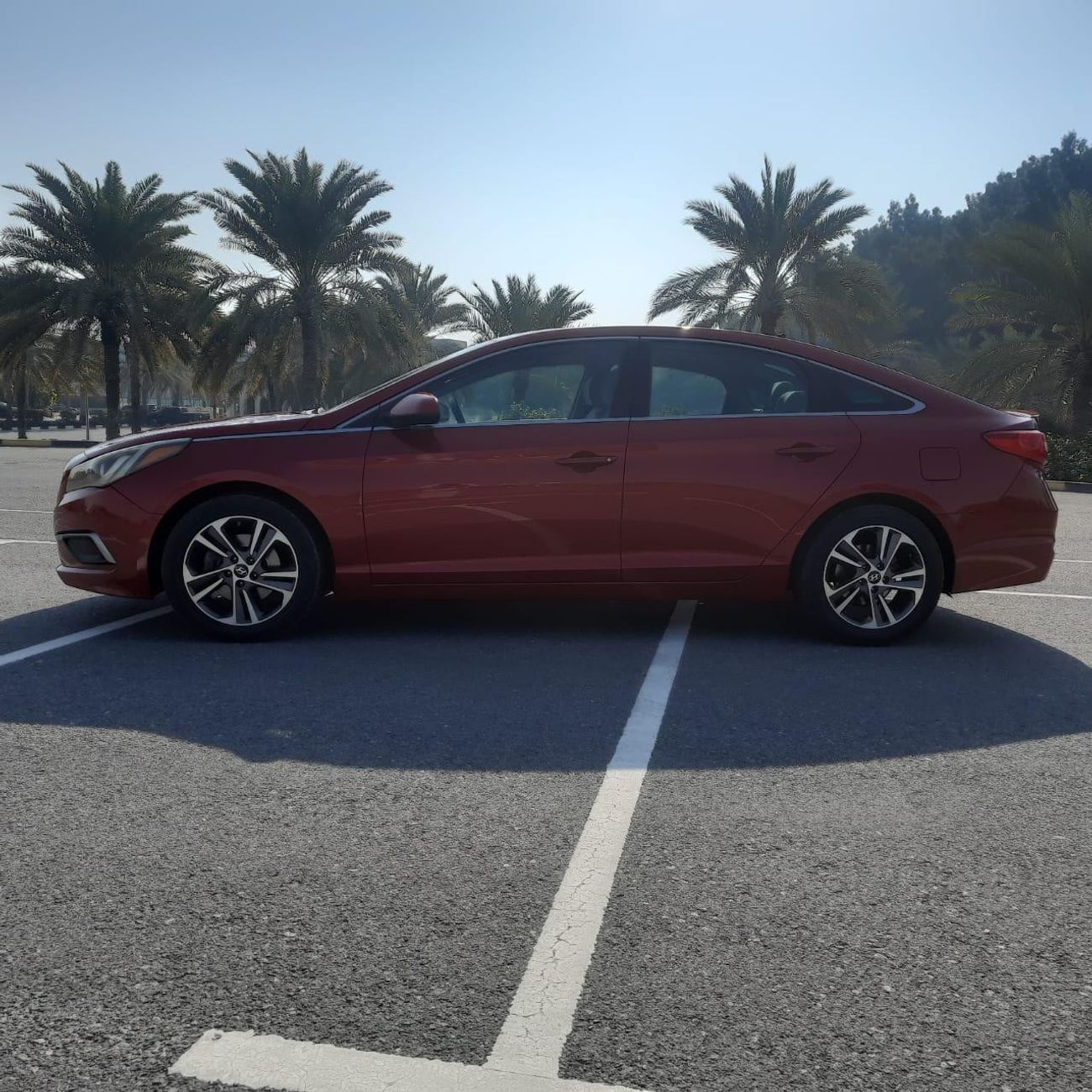 Hyundai Sonata GL Hyundai Sonata Se 2017 Red 2.4L 4 vin: 5NPE24AF4HH495067   ( UAS_ SPEC) VERY GOOD CONDITION