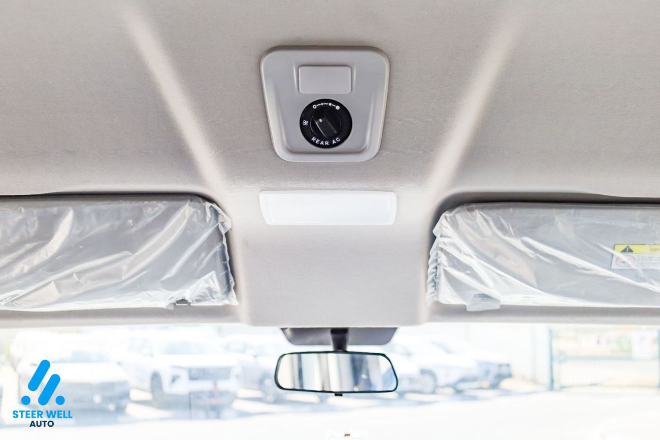 فورس أوربانيا 2026 GCC Specs | 14-Seater | 2.6L Turbo DSL | High Roof | 5 Speed MT | Passenger Van | For Export