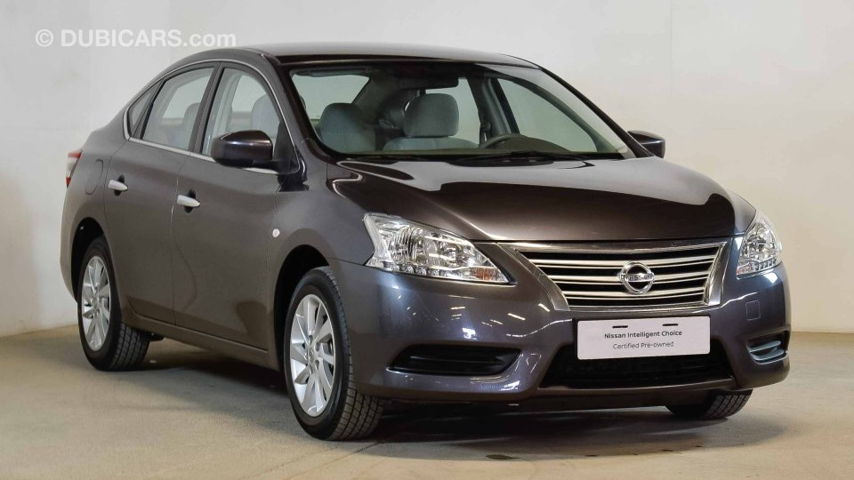 Nissan Sentra 1.8 S for sale: AED 38,900. Grey/Silver, 2016