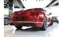 بنتلي كونتيننتال جي تي 2016 II BENTLEY CONTINENTAL GT SPEED II