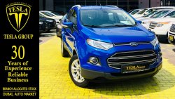 Ford EcoSport TITANIUM / GCC / 2017 / DEALER WARRANTY UNTIL 100,000 KMS / FULL OPTION / 631 DHS MONTHLY