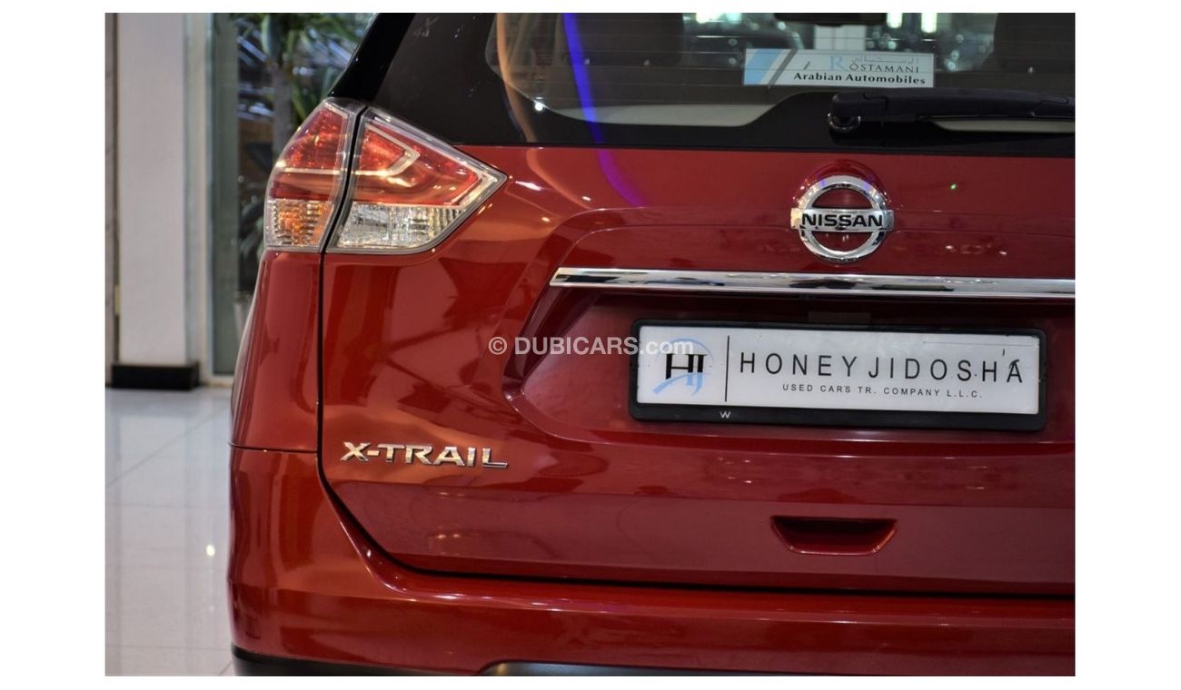 Nissan XTrail EXCELLENT DEAL for our Nissan XTrail 2.5 SL 2016 Model!! in Red Color! GCC Specs