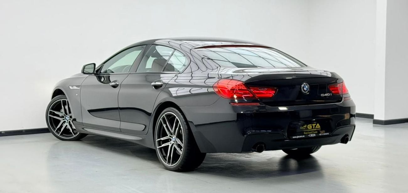 BMW 640i Gran Coupe 2015 BMW 640i Gran Coupe M-Sport, Service History, Fully Loaded, Excellent condition, GCC