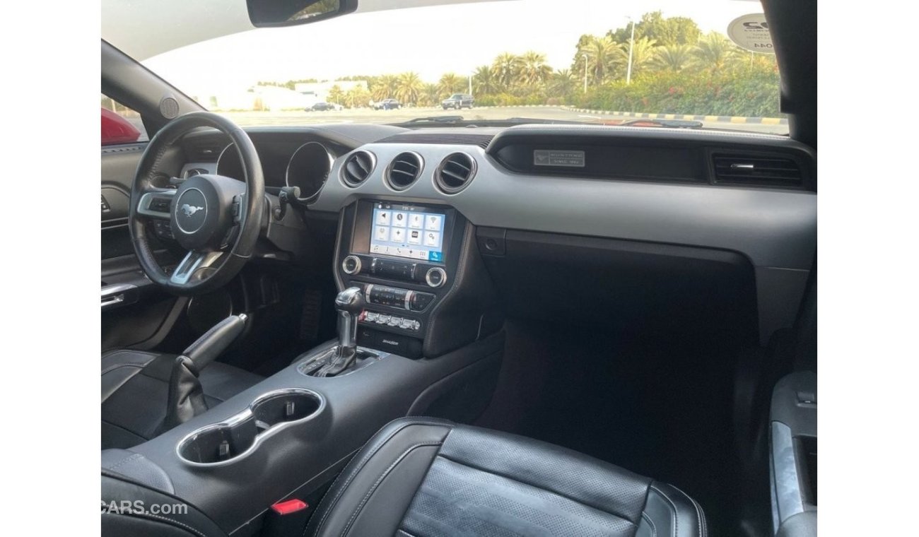 فورد موستانج فورد موستنج GT premium وارد كندا 2016 محول شلبي من الخارج 8 سلندر قير تماتيك شاشة كبيرة سستم اكزوز