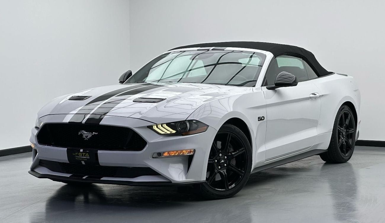 Ford Mustang GT Convertible 5.0L 2020 Ford Mustang GT Convertible, 2026 Ford Warranty + Service Pack, 55 Years Ed