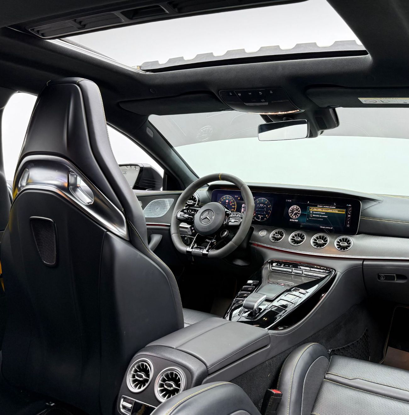 Mercedes-Benz AMG GT 43 2019 Mercedes-AMG GT 63 S Edition 1 4MATIC+ 4-Door Coupe, Night Package, 1 Year Warranty, FSH, GCC