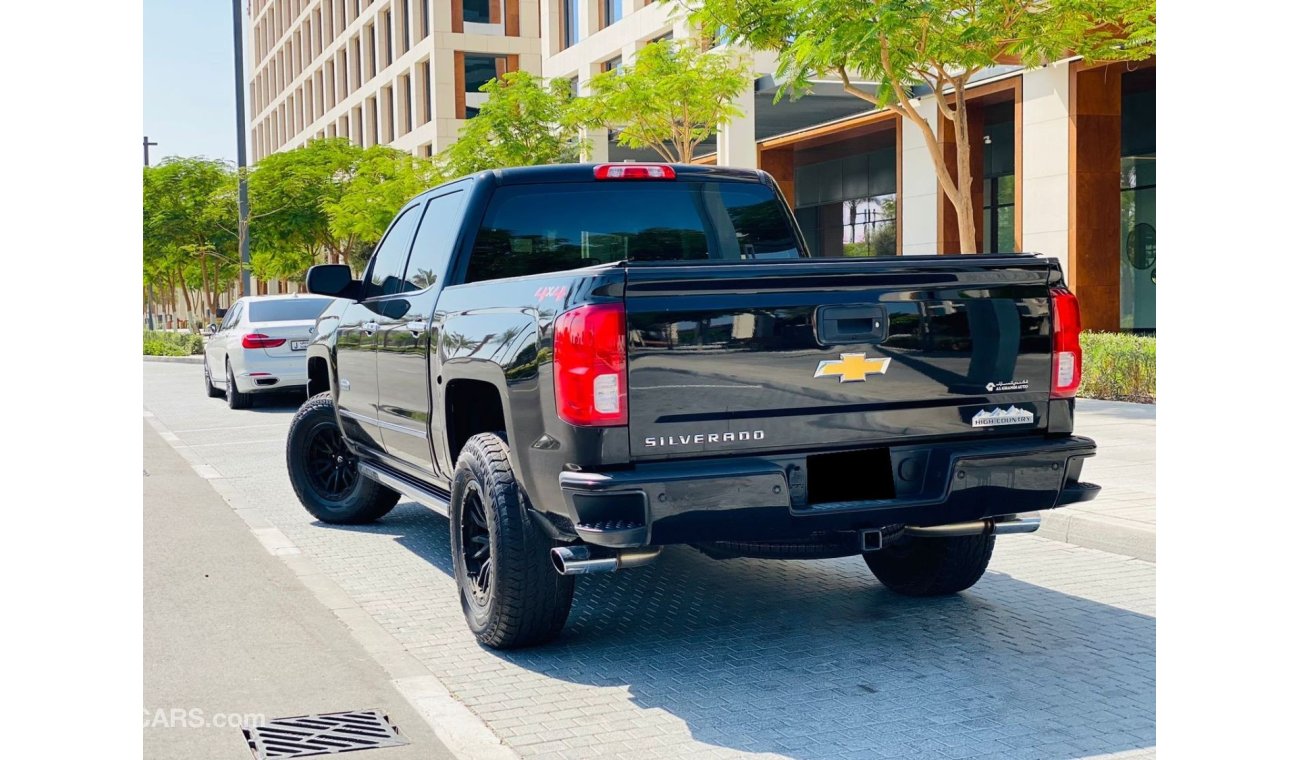 Chevrolet Silverado 2360/- P.M || Silverado Double Cabin || Full Option || GCC || 4x4 || Very Well Maintained