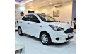 فورد فيجو EXCELLENT DEAL for our Ford Figo 2016 Model!! in White Color! GCC Specs