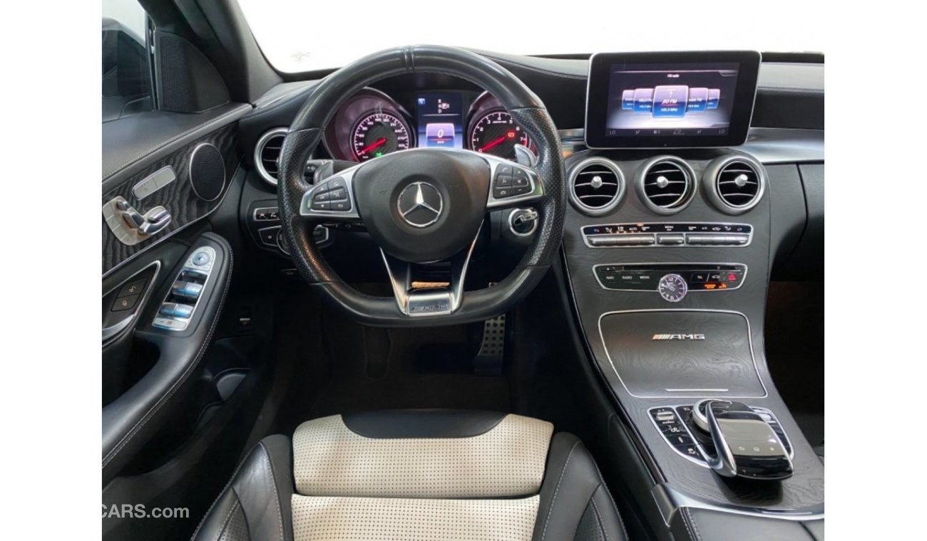 Mercedes-Benz C 63 AMG Carbon Fiber 2015 GCC
