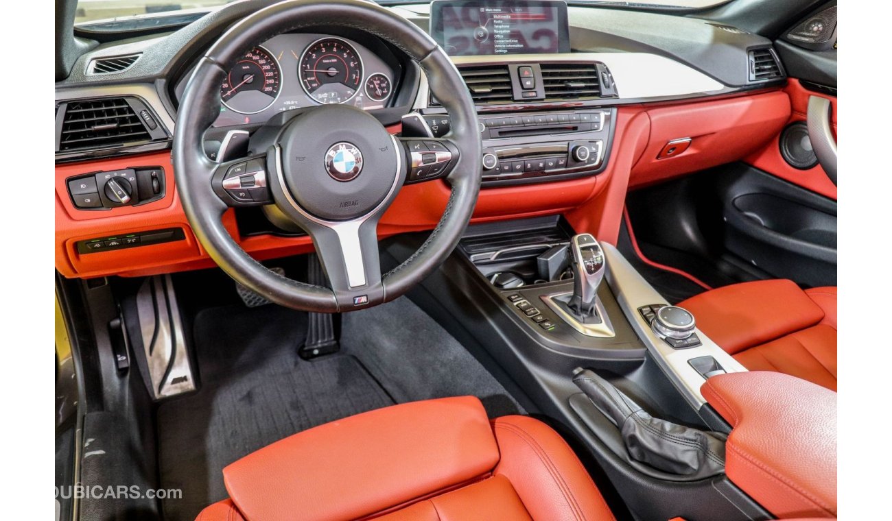 بي أم دبليو 428 BMW 428i Convertible M-Kit 2016 GCC under Agency Warranty with Zero Down-Payment.