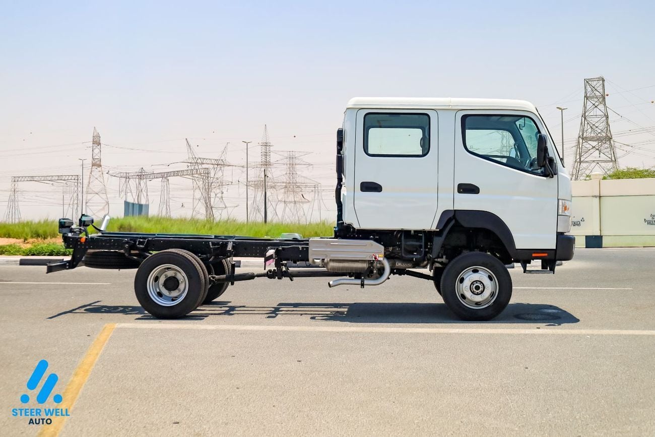 ميتسوبيشي فوسو كانتر FJ 2026 GCC | DOUBLE-CAB MT | Super High Wheel Base Chassis – Euro V | Export Only