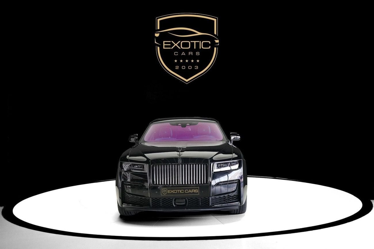 Rolls Royce Ghost BLACK BADGE