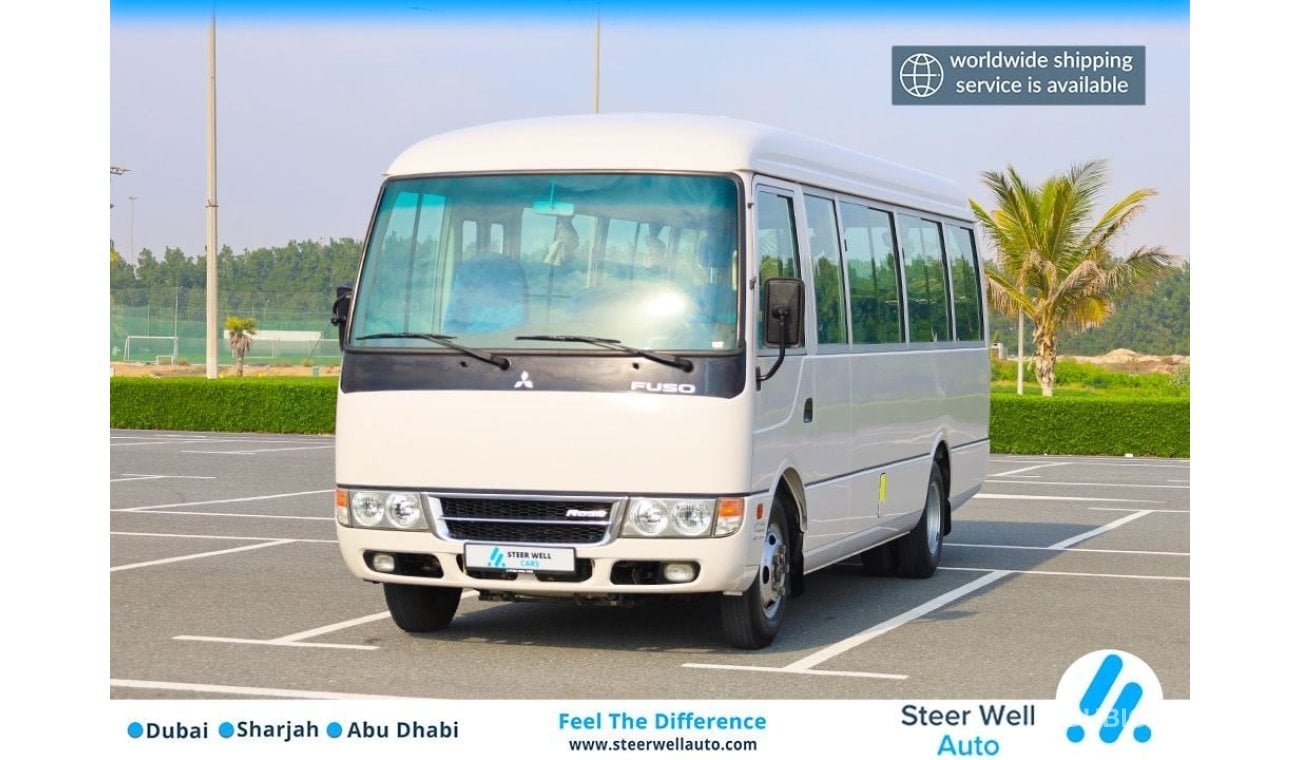 Mitsubishi Rosa 2016 - 30 Seater Bus - M/T Diesel - Well Maintained / Ready to Drive / GCC / Book Now