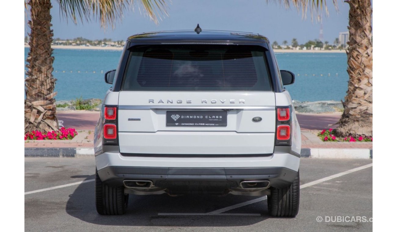 لاند روفر رانج روفر فوج إس إي سوبرتشارج Range Rover Vogue SE  Supercharger V8  2018 GCC Full Service History  Under Warranty