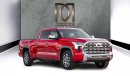 Toyota Tundra 1794 Edition 4WD CrewMax. For Local Registration +10%