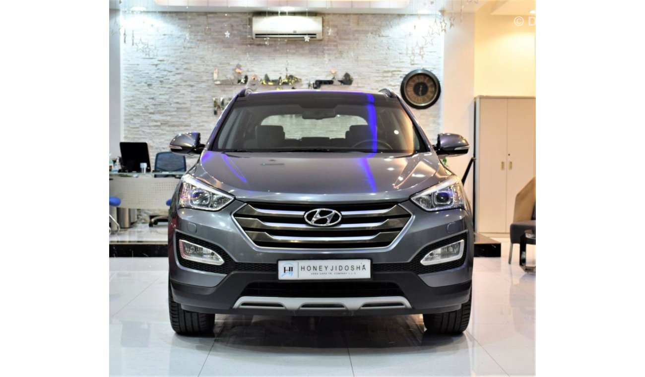 هيونداي سانتا في ORIGINAL PAINT ( صبغ وكاله ) Hyundai SantaFe 4WD 3.3L 2016 Model!! in Grey Color! GCC Specs