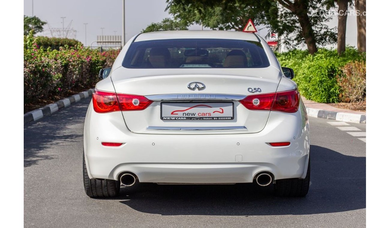 Infiniti Q50 V6 3.7L - 2014 -GCC-ASSIST AND FACILITY IN DOWN PAYMENT-970 AED/MONTHLY-1 YEAR WARRANTY