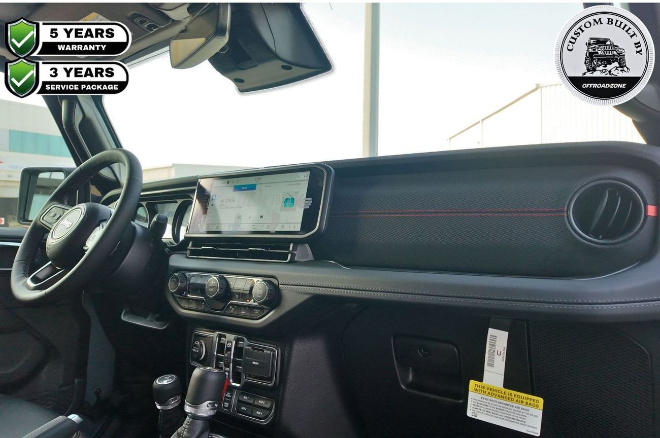 Jeep Wrangler Unlimited Rubicon 2.0L A/T / DEALER 5 YRS WTY & 3 YRS SP WITH METAL BUMPER AND WINCH