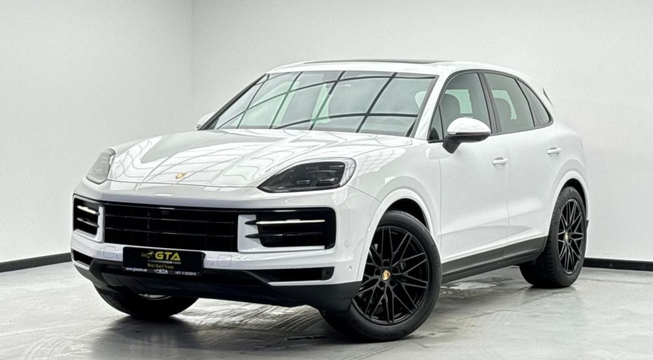 Porsche Cayenne Base 2025 Porsche Cayenne, 2027 Porsche Warranty, Full Porsche Service History, Very Low Km, GCC