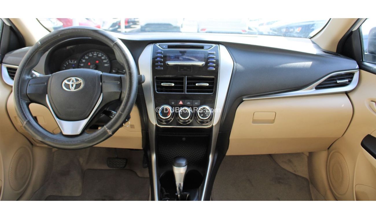 Toyota Yaris SE ACCIDENTS FREE - GCC - PERFECT CONDITION INSIDE OUT