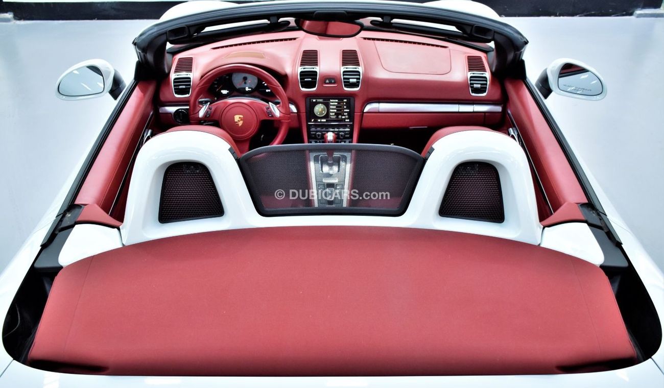 Porsche 718 Boxster EXCELLENT DEAL for our Porsche Boxster S ( 2014 Model ) in White Color GCC Specs
