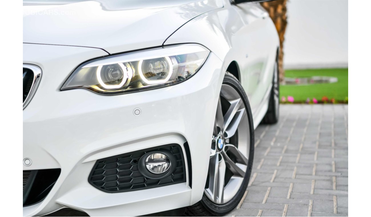 BMW 220i M-Sport - Brand New - Agency Warranty - GCC - AED 2,722 Per Month! - 0% DP