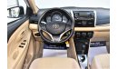 Toyota Yaris DEALER WARRANTY SE 1.5L SEDAN 2017 GCC SPECS